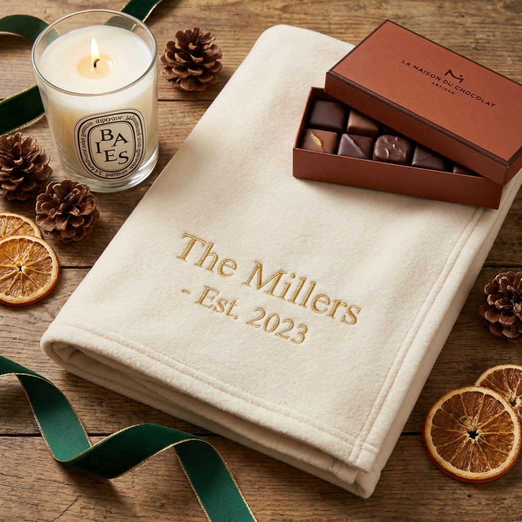 Budget gifts flat lay