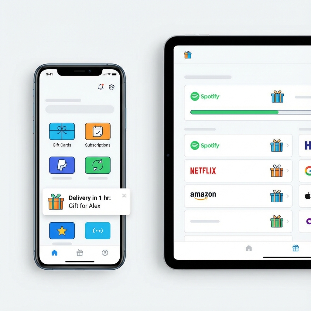 Delivery truck on the road