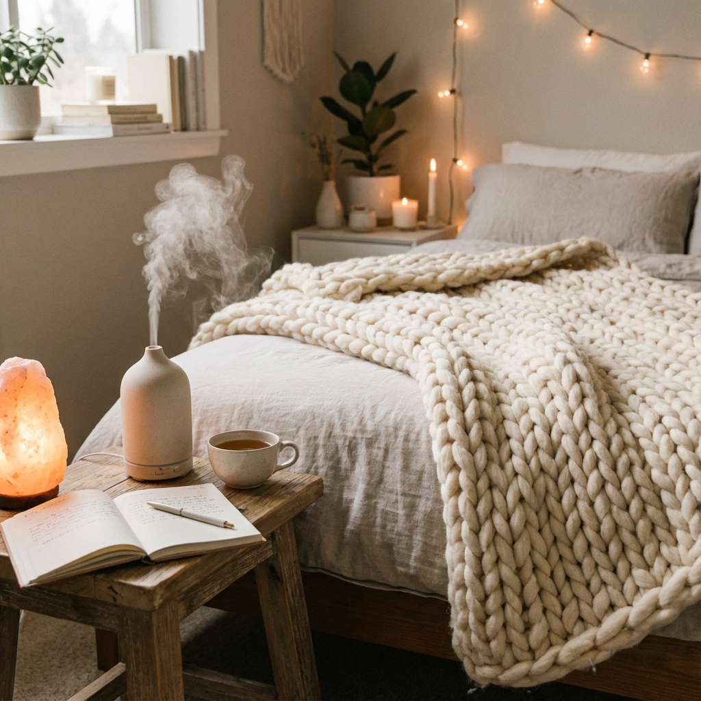 Self-care gifts scene